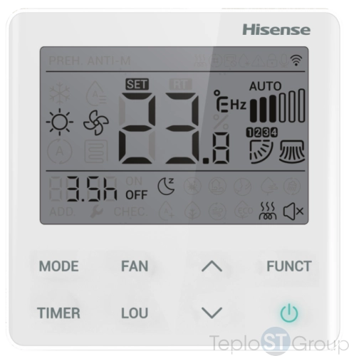 Инверторная сплит-система канального типа серии HEAVY EU DC INVERTER R32 ADT-18UX4RCL8/AUW-18U4RS7 (комплект) - купить с доставкой по России фото 3