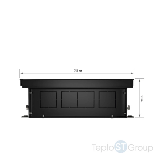Конвектор внутрипольный Royal Thermo ATRIUM TURBO-90/250/2800-DG-U-DB - купить оптом с доставкой по России фото 5