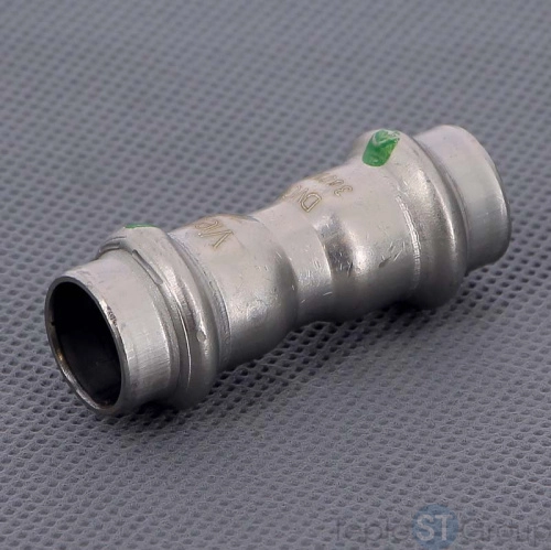 Муфта пресс нержавеющая сталь Sanpress Inox VIEGA 15 (436155) - купить оптом с доставкой по России фото 3