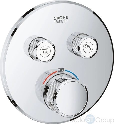 Термостат для душа Grohe Grohtherm SmartControl 29119000 - купить с доставкой по России