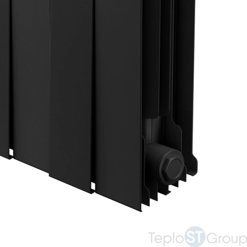 Радиатор Royal Thermo PianoForte 200 /Noir Sable - 14 секц. - купить оптом у дилера TeploSTGroup по всей России ✅ ☎ 8 (800) 600-96-13 фото 4