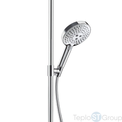 Душевая система Hansgrohe Raindance Select S 27129000 240 мм 2jet Showerpipe, ½’ хром - купить с доставкой по России фото 7