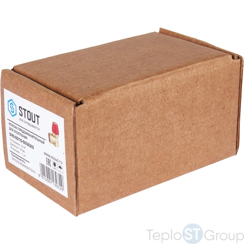 Stout SVS-0010-003020 Stout Клапан предохранительный для отопления 30 x 3/4 (477.232) - купить оптом с доставкой по России фото 8