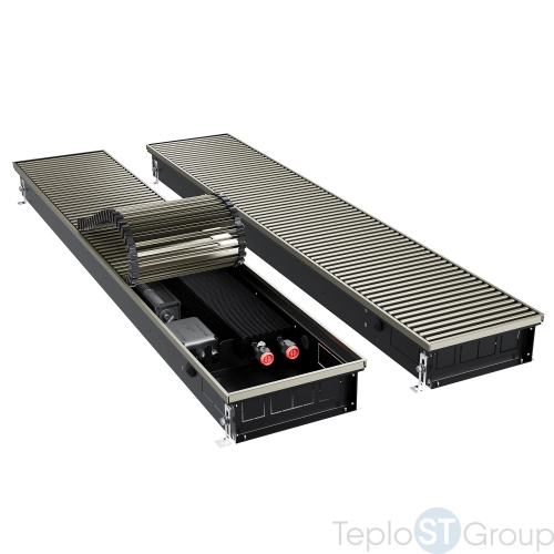 Конвектор внутрипольный Royal Thermo ATRIUM TURBO-90/250/1100-DG-U-LB - купить оптом с доставкой по России