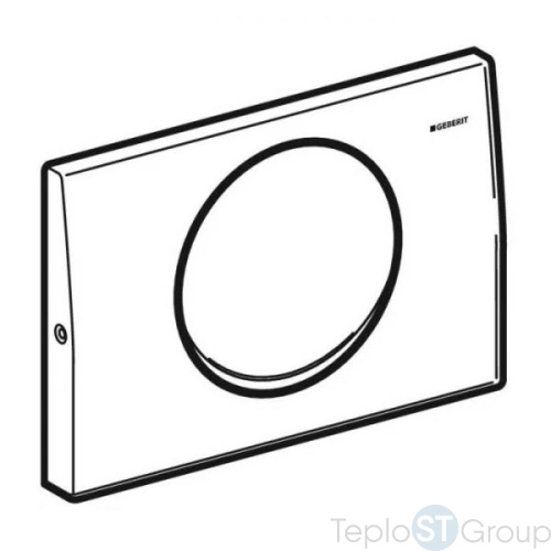 Смывная клавиша Geberit Delta 10 115.108.00.1 - купить оптом у дилера TeploSTGroup по всей России ✅ ☎ 8 (800) 600-96-13 фото 4