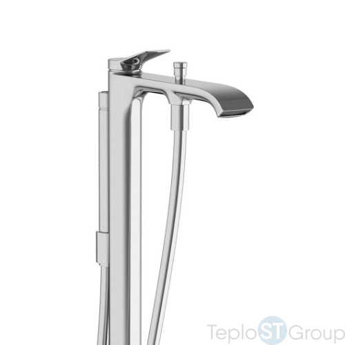 Смеситель напольный для ванны Hansgrohe Vivenis 75445000 хром - купить с доставкой по России фото 2