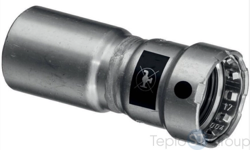 Переход пресс Megapress нелегир. оцинк.сталь SC-Contur Viega PN=6 бар 35x1"1/4 718817 - купить оптом с доставкой по России