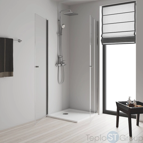 Душевая система с смесителем для ванной GROHE Tempesta Cosmopolitan 250 CUBE26693000 хром - купить с доставкой по России фото 2