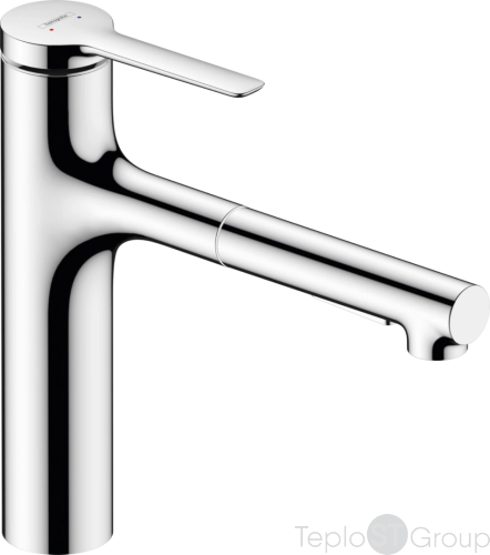 Смеситель для кухни Hansgrohe Zesis M33 74801000 с вытяжным душем - купить с доставкой по России