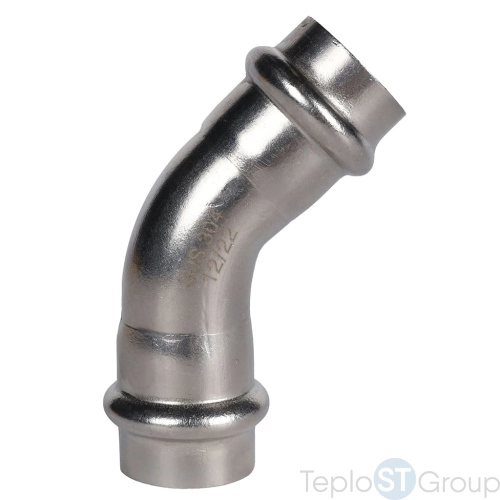 Rommer RSS-0005-000018 Rommer Угольник 45°-ВПр, 18, из нержавеющей стали прессовой - купить оптом с доставкой по России фото 2