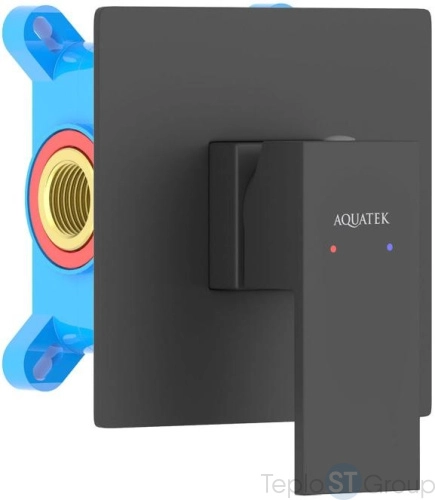 Смеситель для душа Aquatek Либра AQ1666MB - купить оптом с доставкой по России