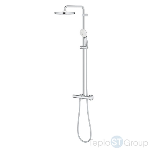 Душевая стойка Grohe Tempesta System 250 26670001 хром - купить оптом у дилера TeploSTGroup по всей России ✅ ☎ 8 (800) 600-96-13 фото 4