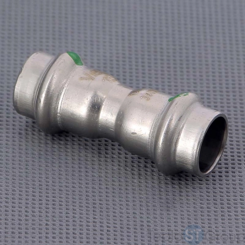 Муфта пресс нержавеющая сталь Sanpress Inox VIEGA 15 (436155) - купить оптом с доставкой по России фото 4