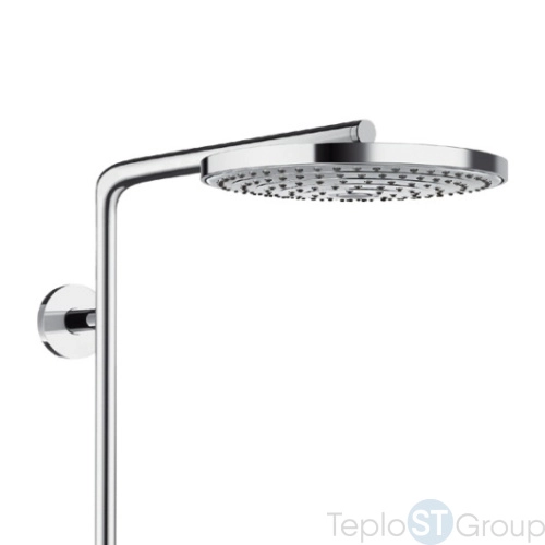 Душевая система Hansgrohe Raindance Select S 27129000 240 мм 2jet Showerpipe, ½’ хром - купить с доставкой по России фото 2