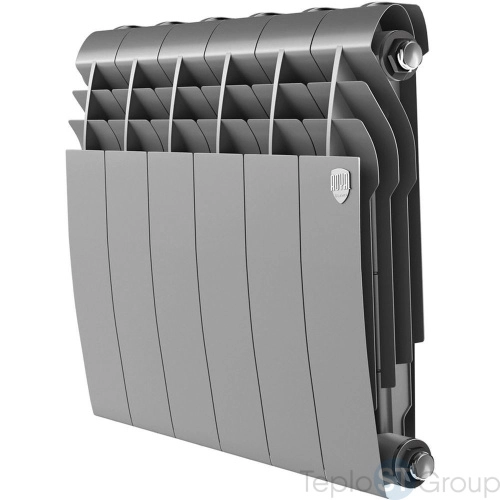 Радиатор Royal Thermo BiLiner 350 /Silver Satin - 6 секц. - купить оптом с доставкой по России