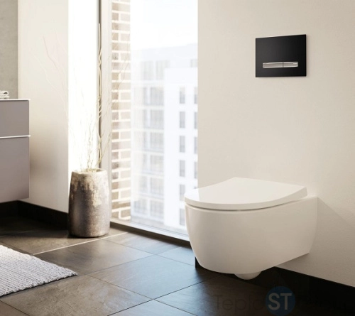 Унитаз подвесной с сиденьем Geberit iCon Rimfree 500.784.01.1 безободковый - купить оптом с доставкой по России фото 2