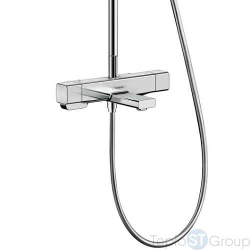 Душевая система Hansgrohe Croma E Showerpipe 27687000 хром - купить с доставкой по России фото 8