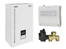 Миникотельная-SET ZOTA MK-X 9 кВт (котел + клапан ГВС ZOTA BPV + ZONT SMART 2.0 + OpenTherm DIN) - купить оптом у дилера TeploSTGroup по всей России ✅ ☎ 8 (800) 600-96-13