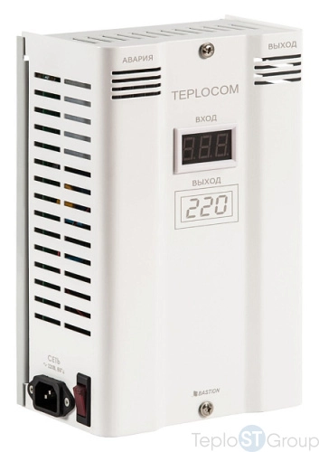 Стабилизатор для газовых котлов отопления Бастион TEPLOCOM ST-400 INVERTOR - купить с доставкой по России