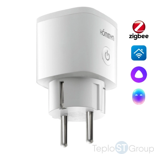 Розетка умная HOMMYN Smart Plug RKNZ01 - купить оптом у дилера TeploSTGroup по всей России ✅ ☎ 8 (800) 600-96-13