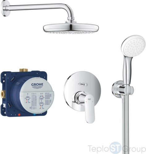 Душевая система Grohe Eurosmart Cosmopolitan 25219001 - купить оптом у дилера TeploSTGroup по всей России ✅ ☎ 8 (800) 600-96-13