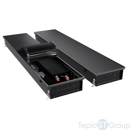 Конвектор внутрипольный Royal Thermo ATRIUM TURBO-110/300/1600-DG-U-BL - купить оптом с доставкой по России