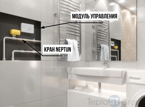 Neptun PROFI 220В 3/4 - шаровой кран с электроприводом - купить оптом у дилера TeploSTGroup по всей России ✅ ☎ 8 (800) 600-96-13 фото 2