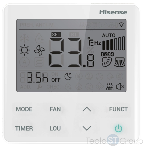 Сплит-система канального типа Hisense HEAVY CLASSIC AUD-12HX4SNL/AUW-12H4SV (комплект) - купить оптом с доставкой по России фото 2