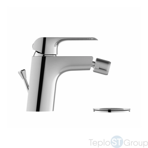 Смеситель для биде Ravak Flat FL 055.00 X070122 с донным клапаном - купить оптом с доставкой по России фото 3