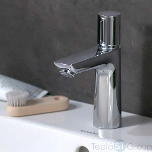 Смеситель для раковины Hansgrohe Talis Select E 71751000 без донного клапана, хром - купить с доставкой по России фото 5