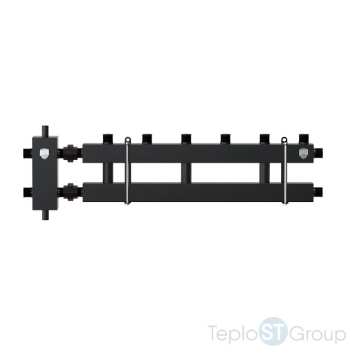 Блок коллекторный на 6-7 выходов (вверх-вниз), стрелка 60 кВт, с кронштейнами - купить оптом у дилера TeploSTGroup по всей России ✅ ☎ 8 (800) 600-96-13