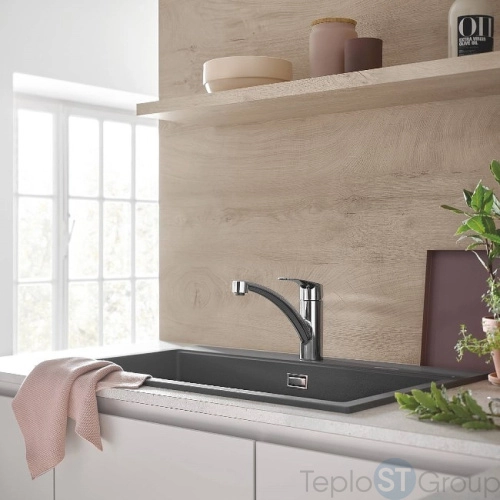 Смеситель для кухни GROHE Eurosmart 2021 33281003 хром - купить с доставкой по России фото 7