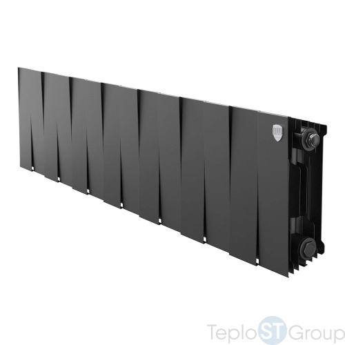 Радиатор Royal Thermo PianoForte 200 /Noir Sable - 14 секц. - купить оптом у дилера TeploSTGroup по всей России ✅ ☎ 8 (800) 600-96-13