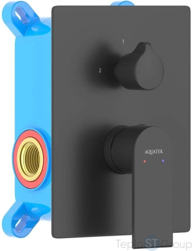 Смеситель для ванны Aquatek Лира AQ1446MB - купить оптом с доставкой по России