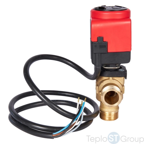 Stout SVM-0170-300020 Stout 3-Ходовой зональный клапан, сервопривод 230V, с кабелем 1м,, НР 3/4" - купить оптом с доставкой по России фото 15