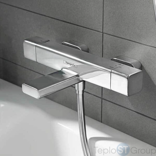 Термостат для ванны Hansgrohe Ecostat E 15774000 - купить оптом у дилера TeploSTGroup по всей России ✅ ☎ 8 (800) 600-96-13 фото 2