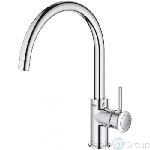 Смеситель для кухни GROHE BauCurve 31231001 хром - купить оптом у дилера TeploSTGroup по всей России ✅ ☎ 8 (800) 600-96-13 фото 2