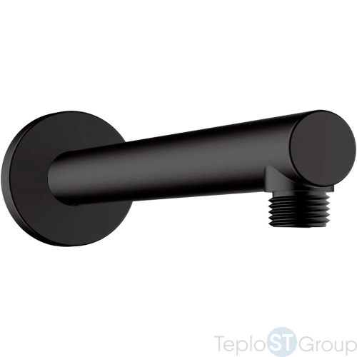 Душевой держатель 24 см Hansgrohe Vernis Blend 27809670 черный - купить с доставкой по России