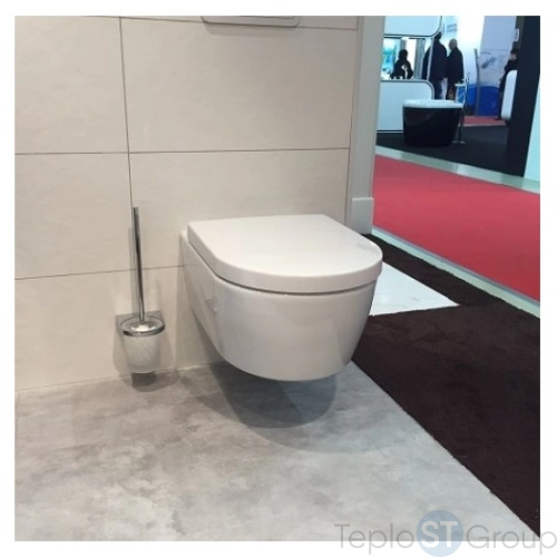 Подвесной унитаз Villeroy & Boch Avento с микролифтом, безободковый 5656HR01 - купить с доставкой по России фото 2