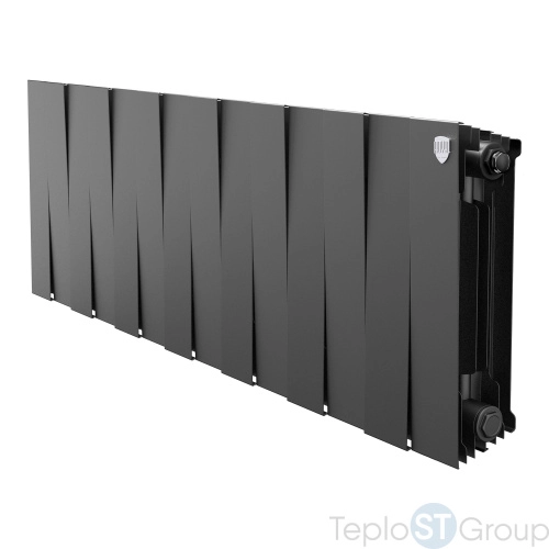 Радиатор Royal Thermo PianoForte 300 /Noir Sable - 14 секц. - купить оптом у дилера TeploSTGroup по всей России ✅ ☎ 8 (800) 600-96-13