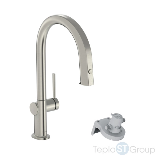 Смеситель для кухни Hansgrohe Aqittura M91 76803800 с подключением к фильтру - купить с доставкой по России