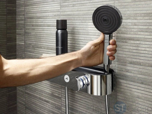 Термостатический смеситель для душа Hansgrohe ShowerTablet Select 400 24360000 - купить с доставкой по России фото 5