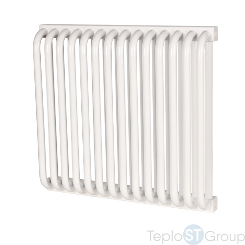 Rommer RST-205014-010 Rommer RST 2050/14 радиатор стальной 2 трубчатый боковое подключение RAL9016 - купить оптом с доставкой по России фото 3