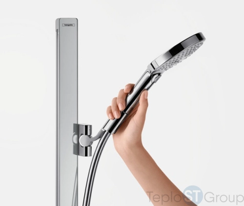 Душевой набор Hansgrohe Raindance Select S 27648400 белый/хром - купить с доставкой по России фото 6