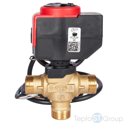 Stout SVM-0170-300020 Stout 3-Ходовой зональный клапан, сервопривод 230V, с кабелем 1м,, НР 3/4" - купить оптом с доставкой по России фото 16