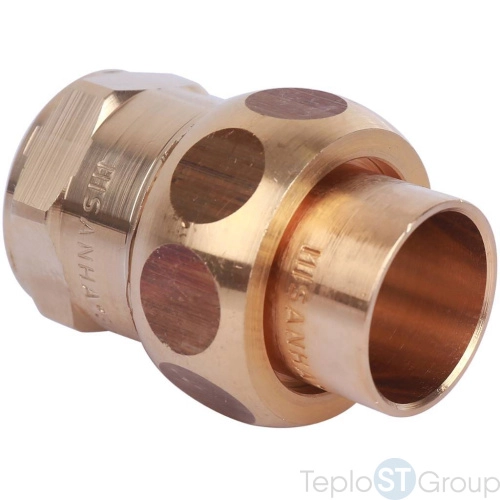 Sanha 4340g сгон ВП-ВР, бронза, самоуплотняющийся 22x3/4, для медных труб под пайку - купить оптом с доставкой по России