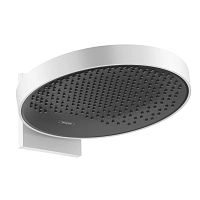 Верхний душ Hansgrohe Rainfinity 26230700 с настенным креплением белый матовый - купить с доставкой по России