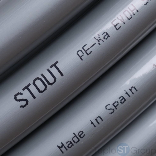 Труба из сшитого полиэтилена Stout PEX 20х2,8 - купить с доставкой по России фото 6