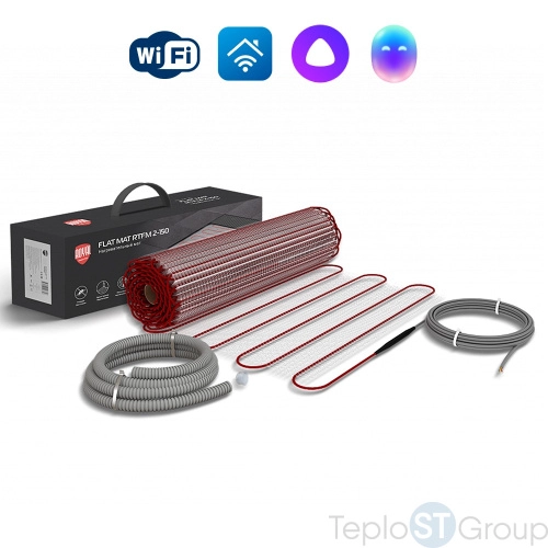 Комплект теплого пола Royal Thermo Flat Mat RTFM 2-150-0,5 - купить оптом у дилера TeploSTGroup по всей России ✅ ☎ 8 (800) 600-96-13