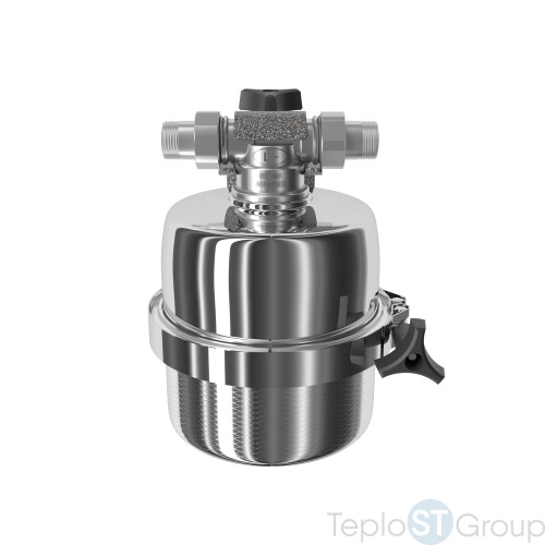 Фильтр магистральный корпус Аквафор Викинг Мини 10"BB 3/4" нерж. сталь для горячей и холодной воды хром 101129 - купить оптом с доставкой по России фото 4